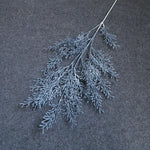 décoration naturelle branche artificielle rose blanche feuillage fin minimaliste opacité festive