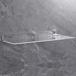 étagère murale transparente moderne adhésive 20cm 30cm 40cm 50cm 10cm 15cm salon cuisine salle