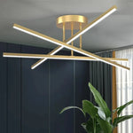 lampe suspendue moderne or noir ampoules led chambre salle manger lumière principale tricolore
