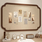 tableau pines texture beige classique clips mural affichage bulletins opacité moderne