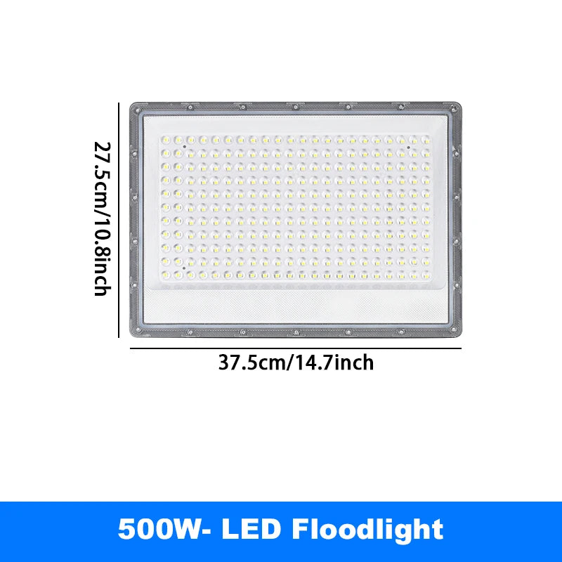 projecteur led moderne ip65 étanche 220v sensor mouvement clips gris métallique 500w 300w 200w