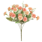 bouquet fleurs artificielles hortensia mariage rose blanc violet orangeintérieur décoration maison élégante
