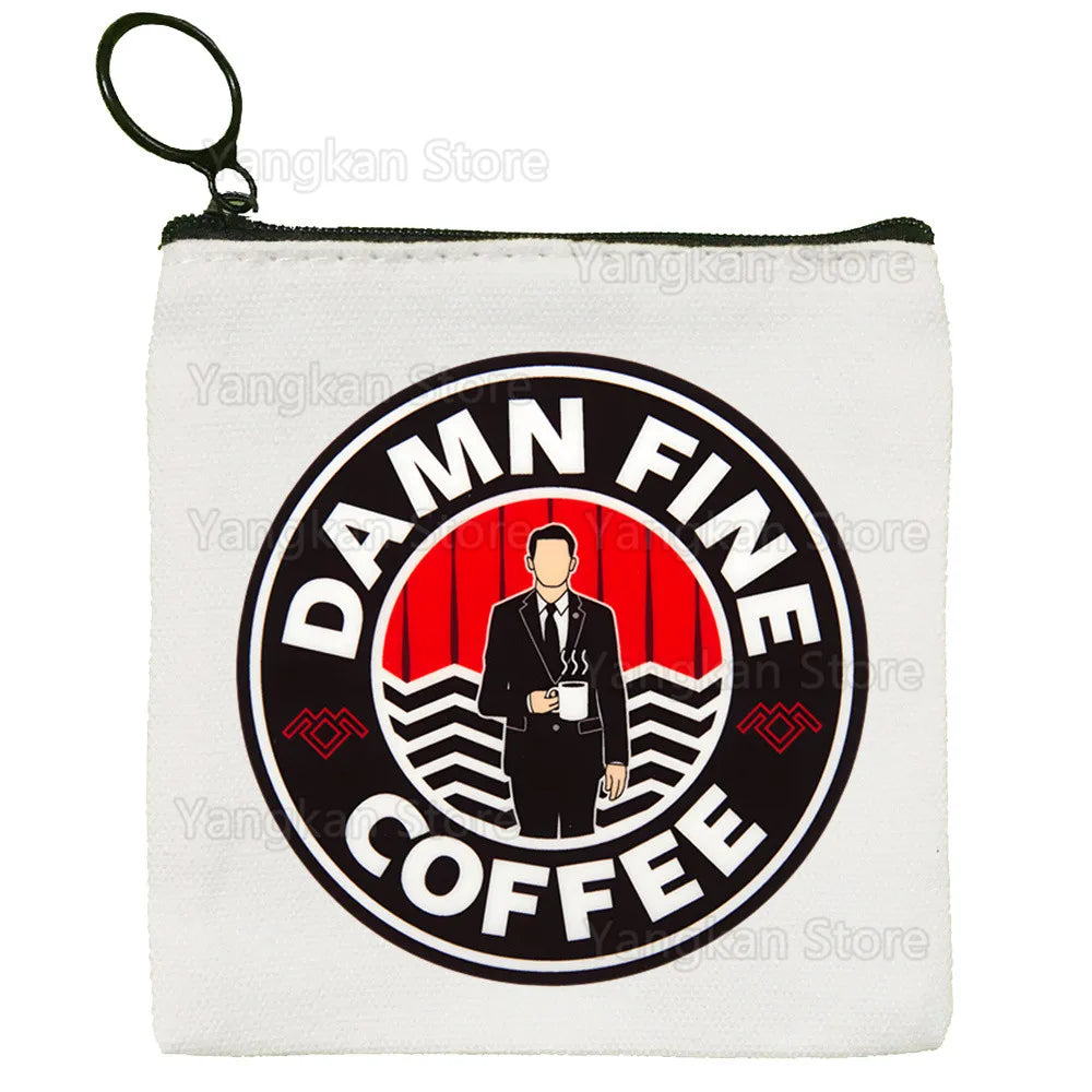pochette unisexe toile zigzag blanc noir moderne graphique fermeture éclair blanc rouge gris tube