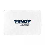 tapis bain blanc bleu fendt caravan moderne imperméable antidérapant adhésif protecteur coton polyester