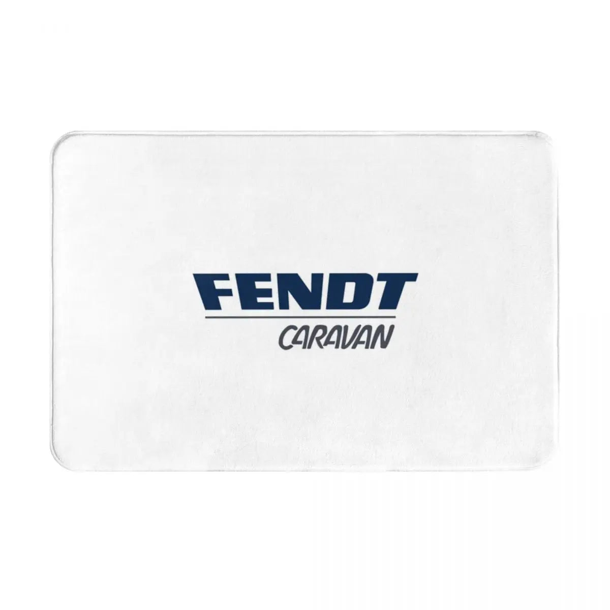 tapis bain blanc bleu fendt caravan moderne imperméable antidérapant adhésif protecteur coton polyester