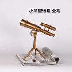 décoration vintage nautique télescope métallique trépied réglable haute qualité chambre salon