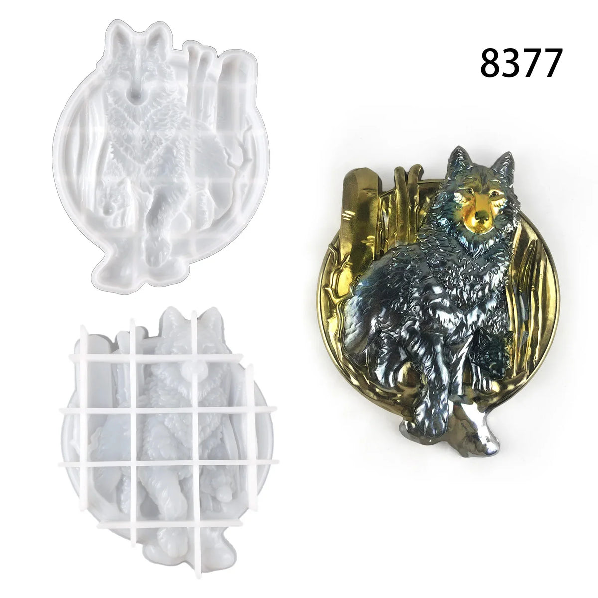 moule silicone blanc transparent chien réaliste cuisine boulangerie gâteau bricolage décoration