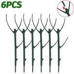 supports plantes grimpantes tuteurs bonsaïs piquets fixation vert foncé moderne jardinage