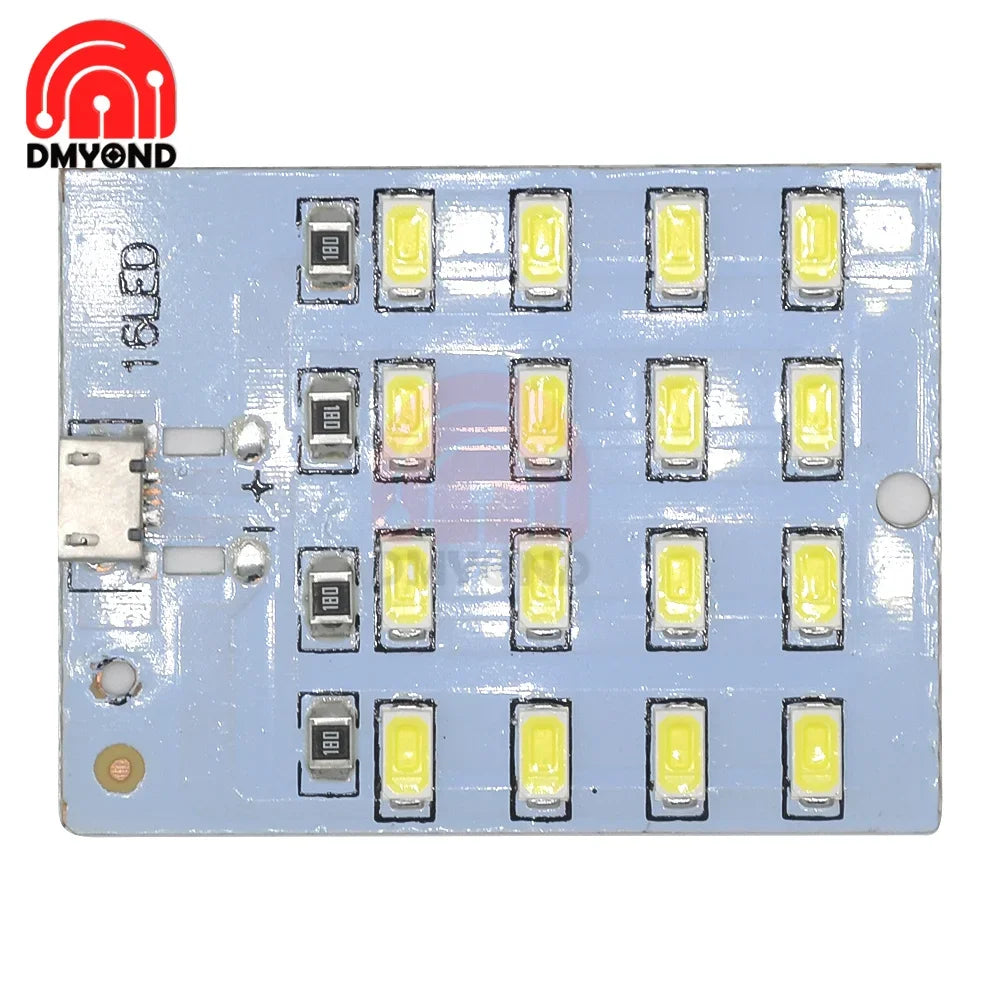 Module LED Blanc 5V 430mA 12 16 20 Pièces Moderne Mat Opacité Connecteur Diodes