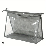 sac rangement réutilisable pvc waterproof poignées détachables moderne pratique xl