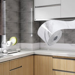 ruban adhésif décoratif marbre moderne blanc gris autocollant mural fond télévision porte