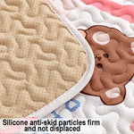 tapis sol animal compagnie coussin cage lapin cochon dindon mat doux imprimé animaux mignons