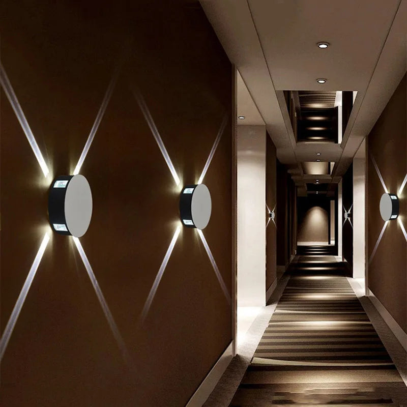 applique murale led moderne noire blanche fixée mur vis ampoules led