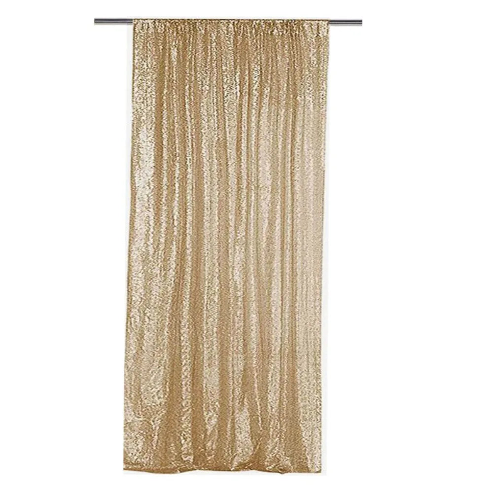 rideau pailleté moderne blanc or bleu rose polyester photo décorationarrière fond