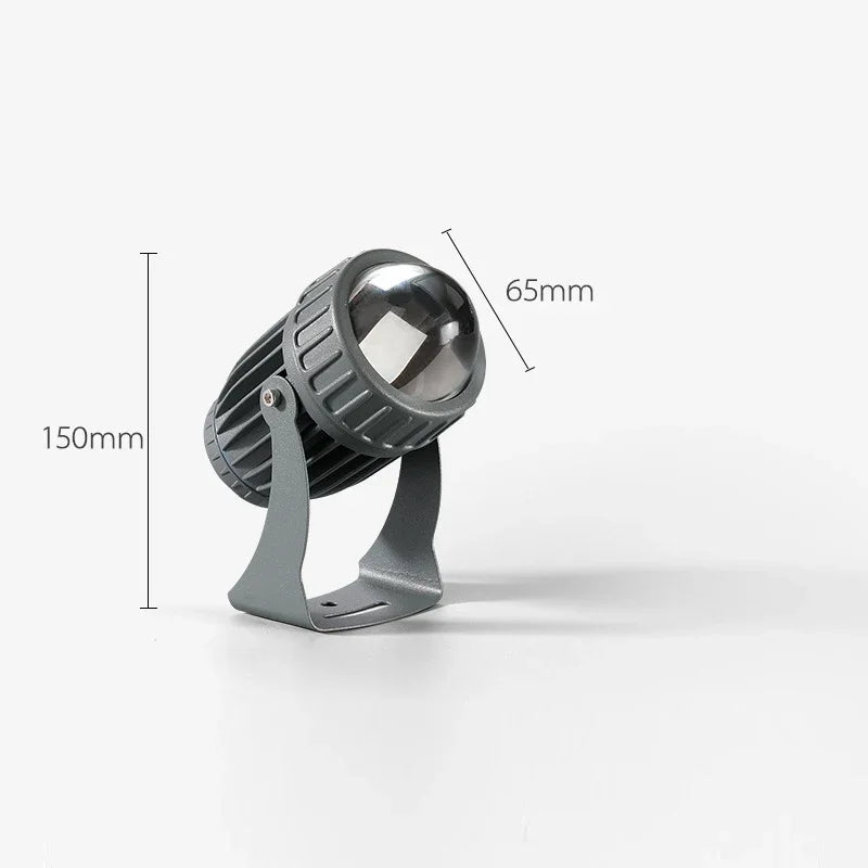 projecteurs extérieurs led spots gris moderne réglables ip66 9w 220v rgb