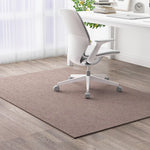 tapis sol intérieur moderne antidérapant tissé polyester gris bleu marron maison