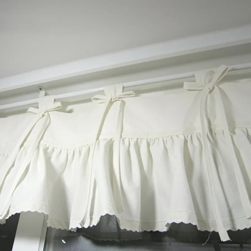 rideau blanc dentelle opaque classique fenêtre moderne restaurant polyester