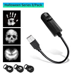 projecteur étoiles usb led lampe veilleuse nuit moderne ambiance halloween noël vacances chambreextérieur