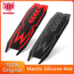 tapis protection silicone rouge noir trottinette graphique moderne flèches scooter kaabo mantis