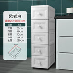 meuble tiroirs blanc moderne roues salle bain cuisine niveaux multifonctionnels