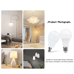 ampoule led boule blanche mate moderne éclairage intérieur domestique salon salon salon salon