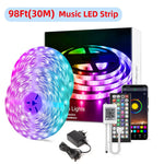 ruban led multicolore 16 millions couleurs bluetooth application contrôle moderne