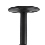 support rideau noir moderne vis fixations rideau fenêtre tringle 1/4 pouces
