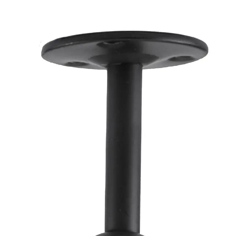 support rideau noir moderne vis fixations rideau fenêtre tringle 1/4 pouces
