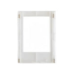 cadre photo magnétique transparent minimaliste moderne cartes photo incluses fixations aimants