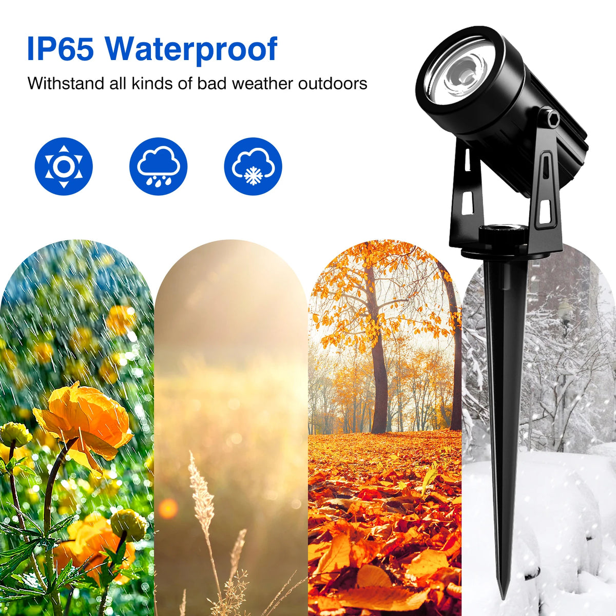 projecteur solaire led moderne panneaux solaires noir ip65 étanche autonomie vacancesextérieur đèn