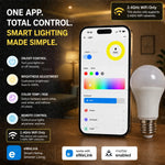 ampoule led intelligente e27 blanc moderne application ewelink google alexa homekit matter