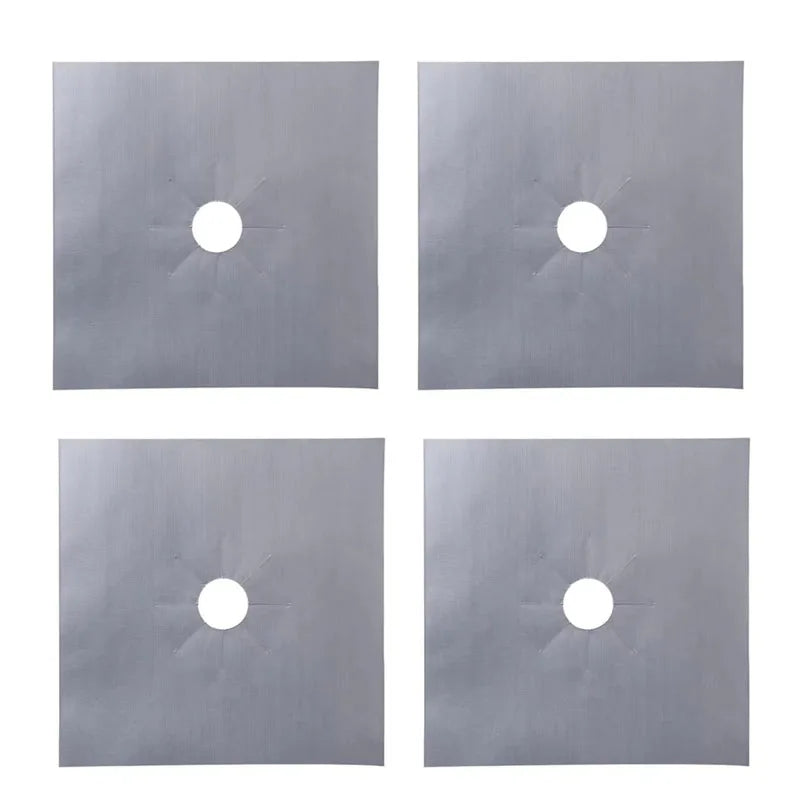 protège plaque cuisinière adhésif gris noir lisse moderne non stick réutilisable eco friendly