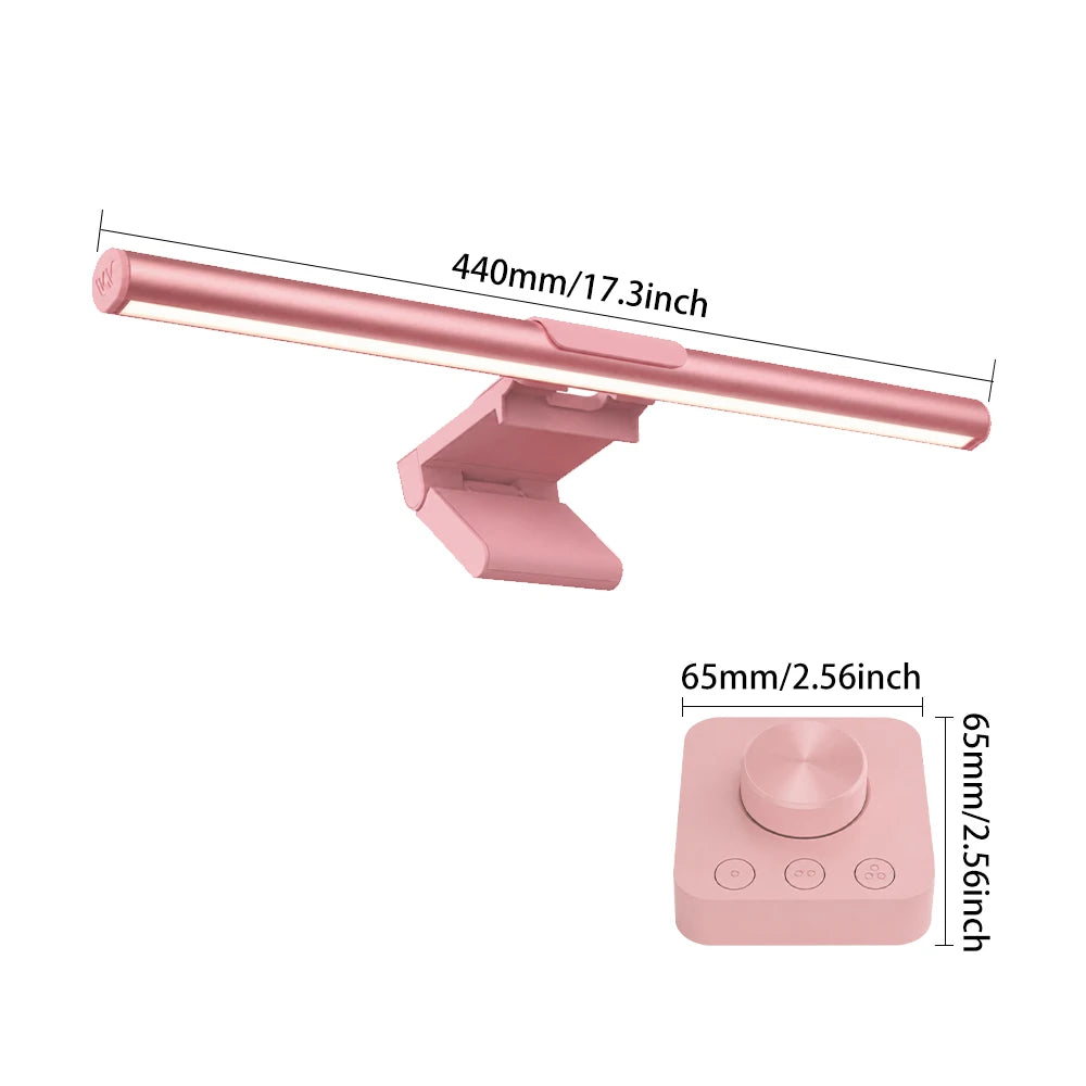 lampe led rose pâle moderne clips ajustement luminosité couleur réglable wi fi