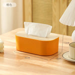 boîte mouchoirs plastique couvercle bois moderne boîte serviettes table salon salle bain toilettes mouchoirs