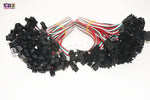 câbles électriques connecteurs jst sm broches tension 24v noir rouge bleu vert blanc