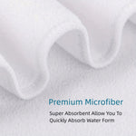 serviette plage motif marin étoiles mer coquillages rapide sec bleu moderne été absorption polyester