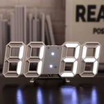 horloge numérique LED pliable horloge murale moderne minimaliste affichage numérique décoration chambre coucher