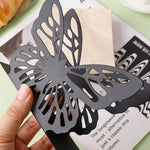 porte serviettes or blanc noir papillon élégant adhésif créatif restaurant