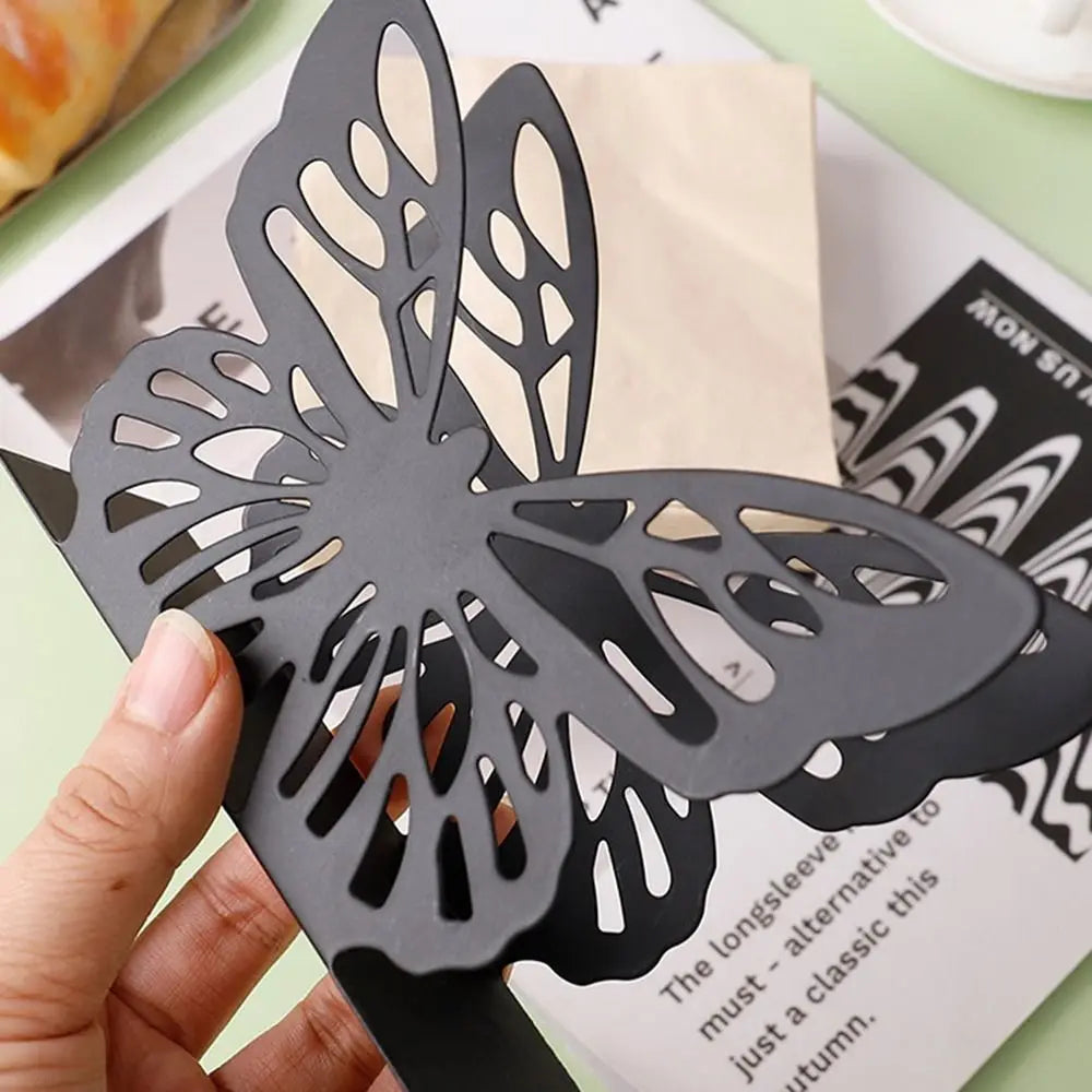 porte serviettes or blanc noir papillon élégant adhésif créatif restaurant
