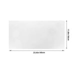 sticker tableau blanc effaçable sec 60cmx30cm adhésif papier blanc texture granulée minimaliste maisonécole