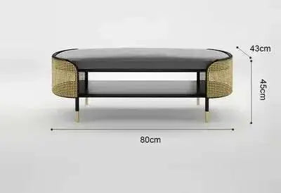 pouf contemporain banc gris tressé adhésif 120cm 140cm 160cm 43cm large 5cm haut