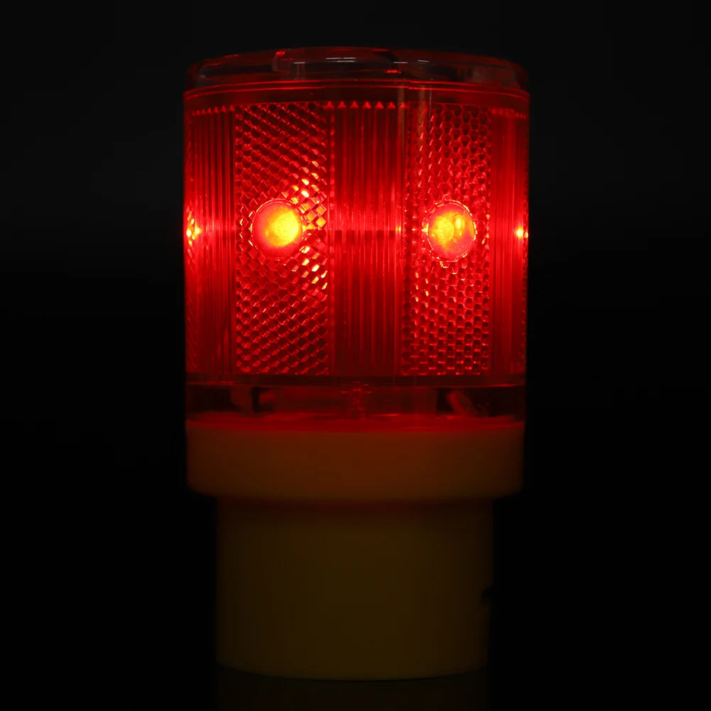 lampe signalisation led rouge jaune transparente ip65 moderne vis fixation
