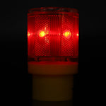 lampe signalisation led rouge jaune transparente ip65 moderne vis fixation