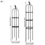 support plante grimpante cadre noir blanc moderne oiseau décoratif grille fixation plante tomates jardin