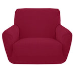 housses fauteuil moderne beige gris vert motif géométrique adhésif anti dérapants polaire polyester