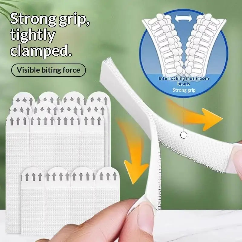 rubans adhésifs blancs modernes fixer cadres photo 12pcs 24pcs différentes tailles perforations grille