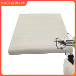 serviette coton blanc rayures dorées classique 1m 5m abrasion résistance tufting cloth