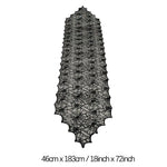 rideau toile d'araignée halloween motif araignées noir géométrique festif maison opaque