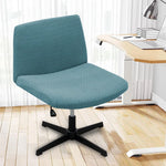 housse chaise bleu beige tissu géométrique moderne élasthanne polyester douce elasticité