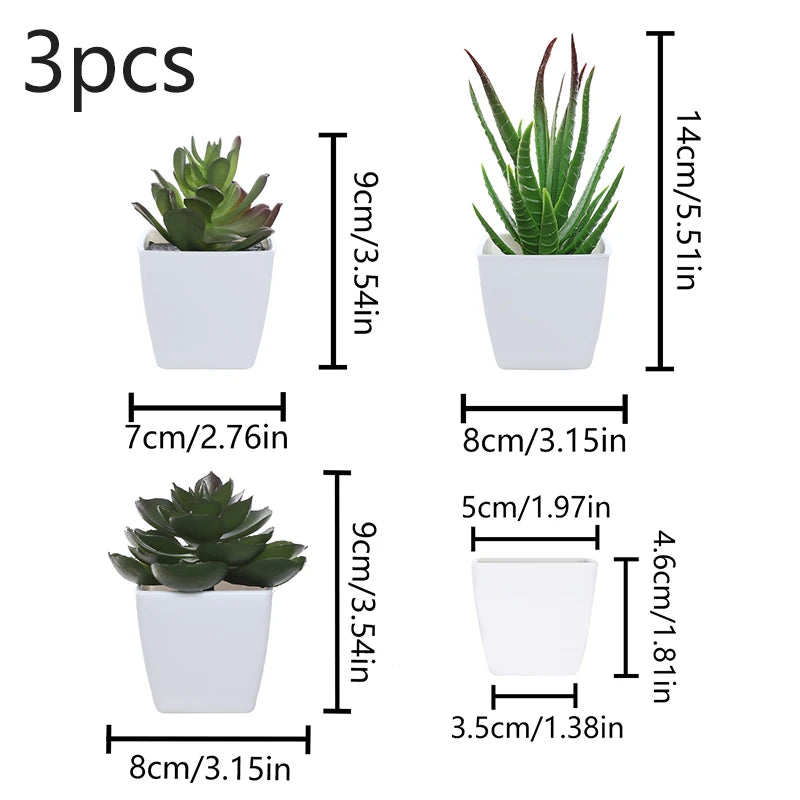 plantes artificielles bonsaï vert rose clair feuilles pointues fleurs simples moderne minimaliste pots carrés